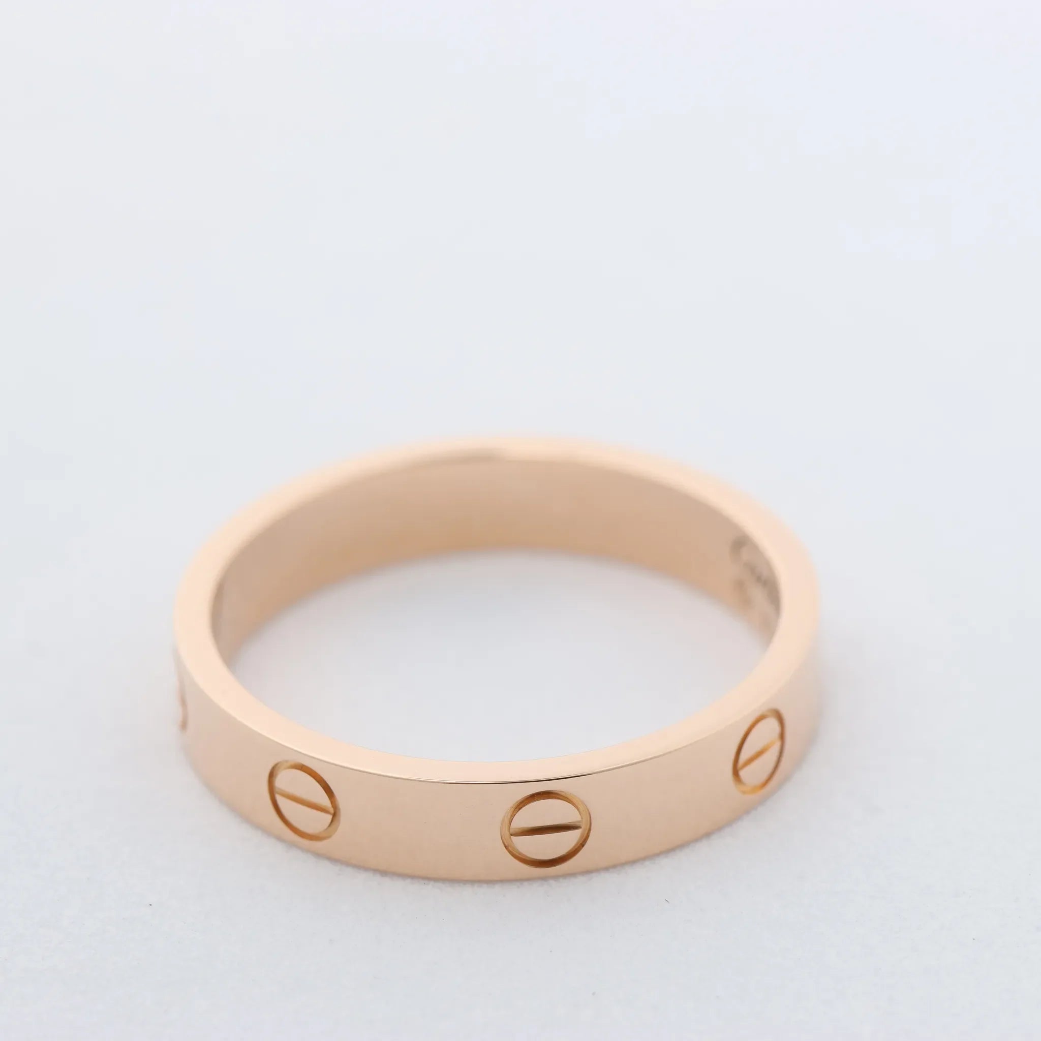 Cartier Mini Love Ring 750(PG) 4.7g 57 HJ4359