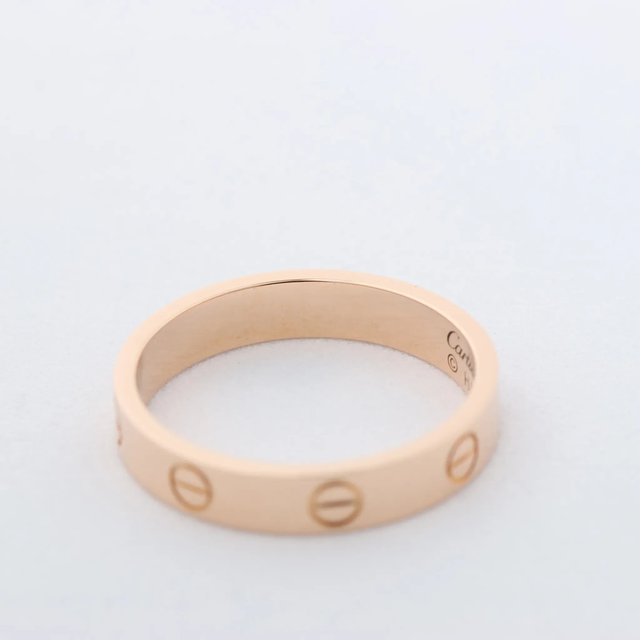 Cartier Mini Love Ring 750(PG) 4.7g 57 HJ4359