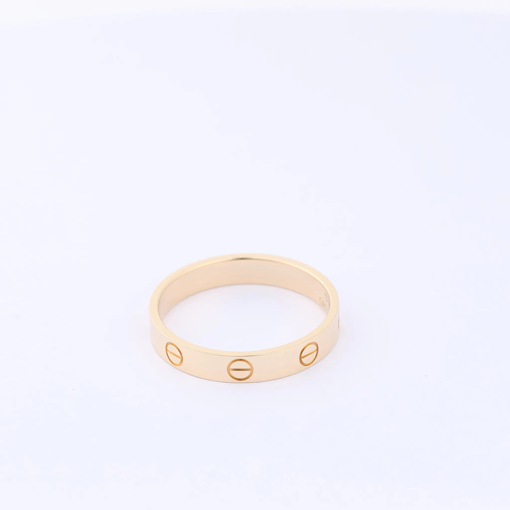 Cartier Mini Love Ring 750(YG) 3.7g 59 OMZ097