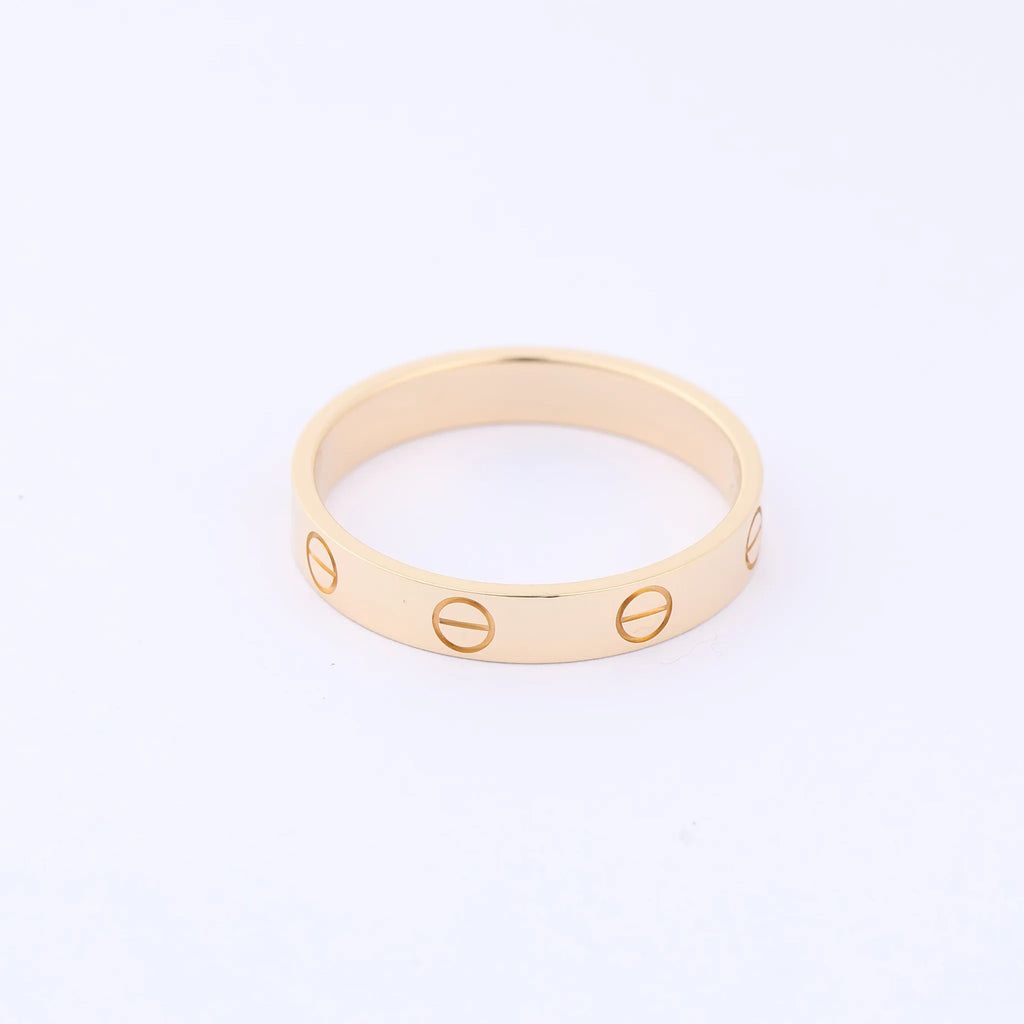 Cartier Mini Love Ring 750(YG) 3.7g 59 OMZ097