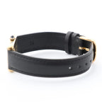 CARTIER Must Tank 3008378 925 External GP x Leather Stem-winder Burgundy Dial Watch