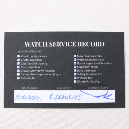 CARTIER Must Tank 3008378 925 External GP x Leather Stem-winder Burgundy Dial Watch