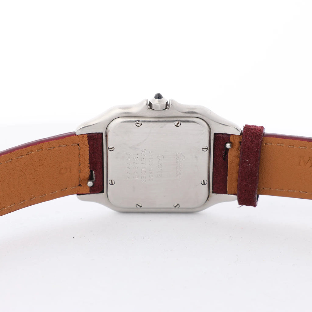Cartier Panthère W25028B6 187949007444 SS×YG QZ Watch with Beige Dial