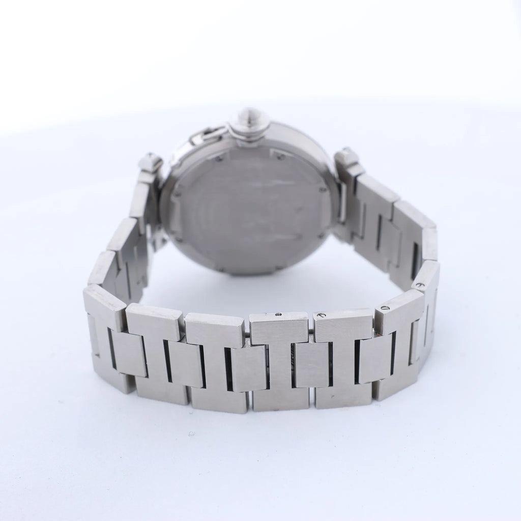 CARTIER Pasha C Meridian W31049M7 2550300244PB SS AT Watch with Black Dial