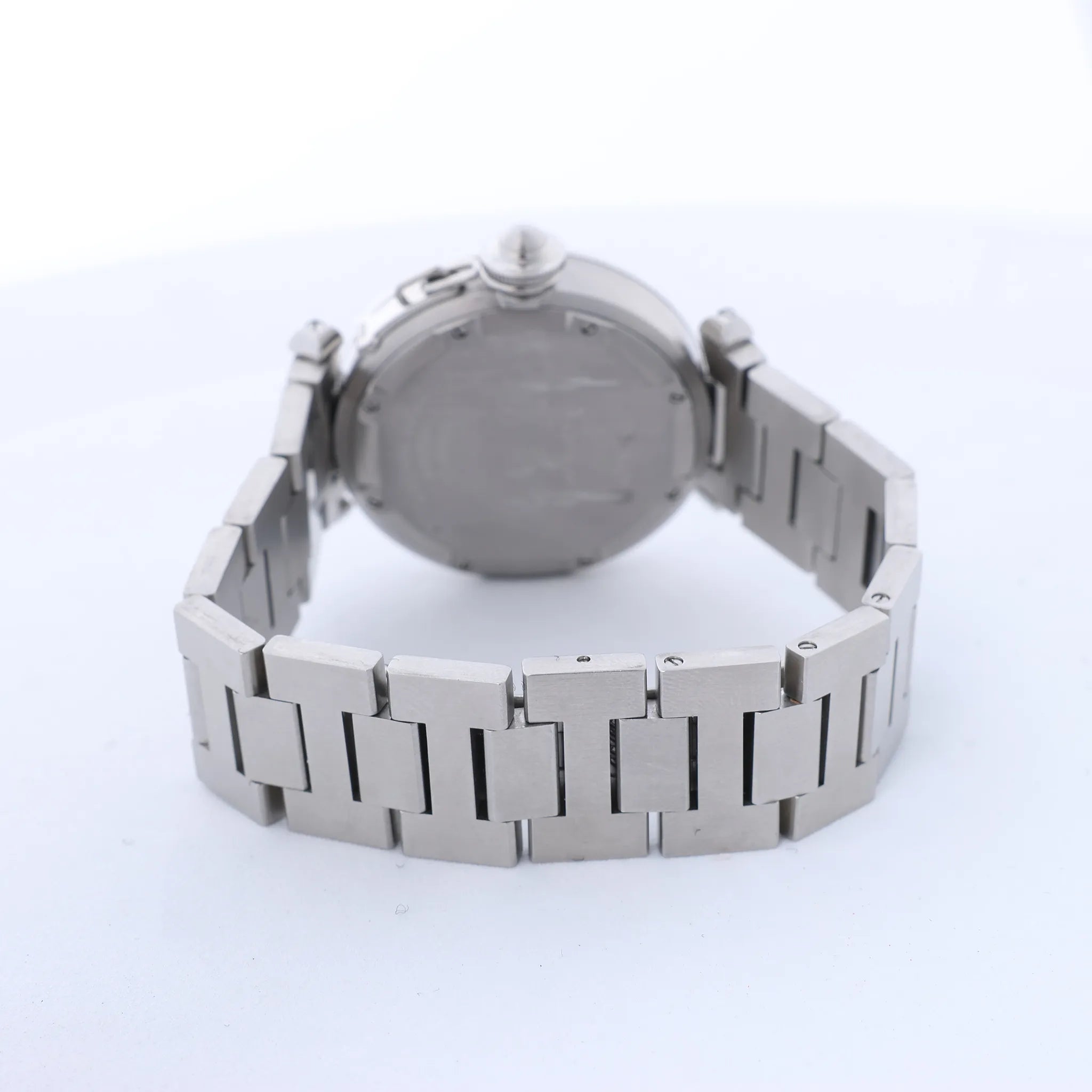 CARTIER Pasha C Meridian W31049M7 2550300244PB SS AT Watch with Black Dial