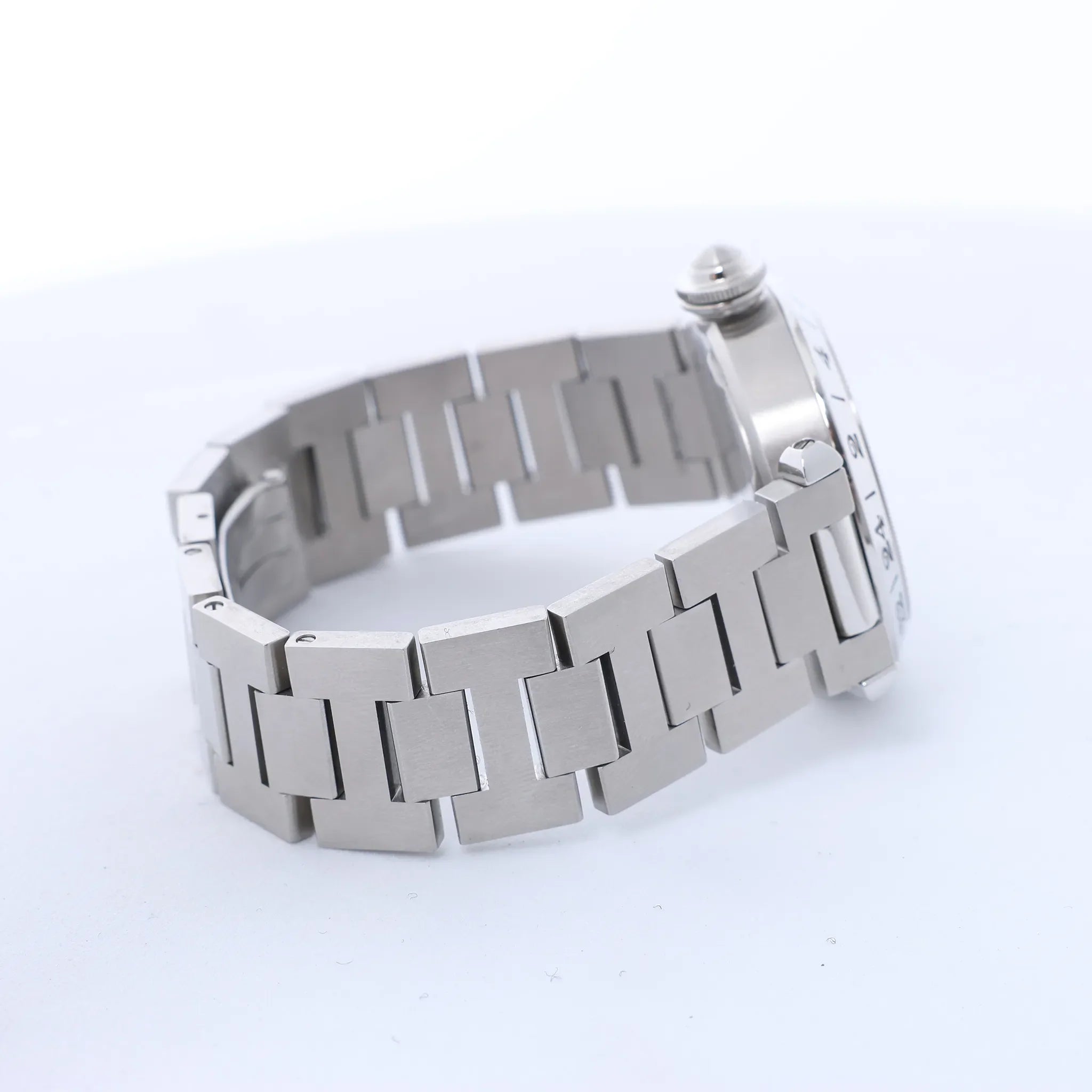 CARTIER Pasha C Meridian W31049M7 2550300244PB SS AT Watch with Black Dial