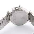 CARTIER Pasha W31044M7 2475117766PB SS AT White Dial Watch