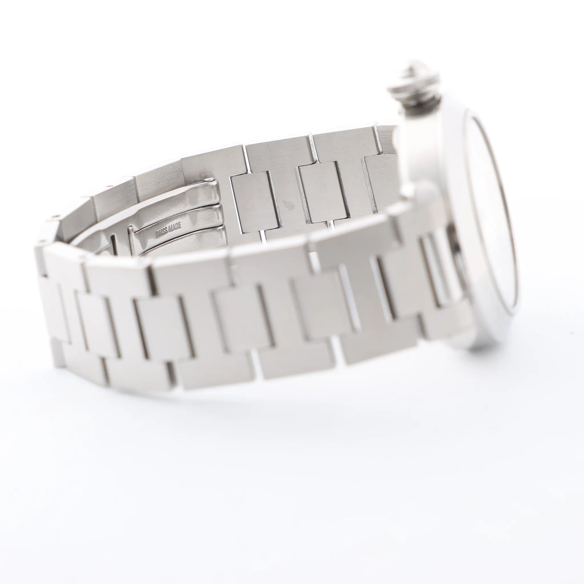 CARTIER Pasha W31044M7 2475117766PB SS AT White Dial Watch