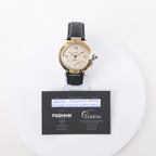 Cartier Pasha de Cartier Power Reserve W3101255 1033CC281707 SS×YG AT Watch with Beige Dial