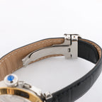 Cartier Pasha de Cartier Power Reserve W3101255 1033CC281707 SS×YG AT Watch with Beige Dial