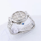 Reloj CARTIER Pasha C W31049M7 2550824719CD SS AT con esfera negra