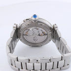 Reloj CARTIER Pasha C W31049M7 2550824719CD SS AT con esfera negra