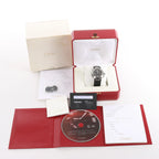 CARTIER Pasha Seatimer WW31077U2 2790520750MX SS x Rubber AT Watch with Black Dial