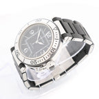 CARTIER Pasha Seatimer WW31077U2 2790520750MX SS x Rubber AT Watch with Black Dial
