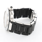 CARTIER Pasha Seatimer WW31077U2 2790520750MX SS x Rubber AT Watch with Black Dial