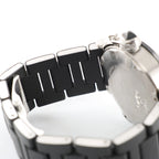 CARTIER Pasha Seatimer WW31077U2 2790520750MX SS x Rubber AT Watch with Black Dial