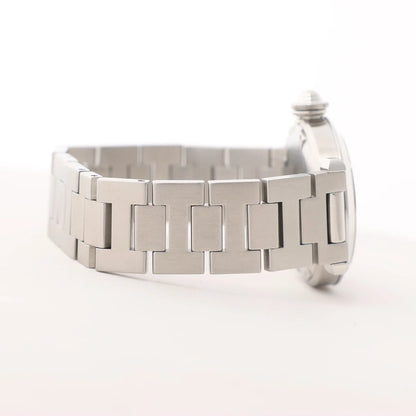 CARTIER Pasha W31024M7 2324CC514849 SS AT Uhr mit orangefarbenem Zifferblatt