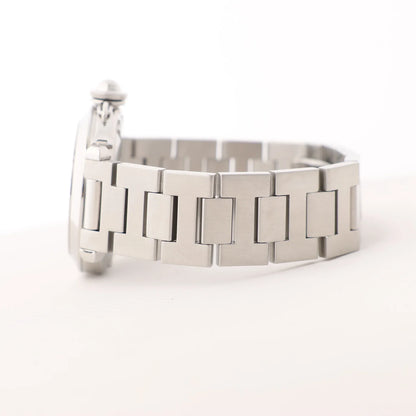 CARTIER Pasha W31024M7 2324CC514849 SS AT Uhr mit orangefarbenem Zifferblatt