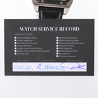 Cartier Santos 100 W20076X8 2656733456CE SS AT Watch with White Dial