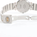 Cartier Santos 83038288 8191204082 SS×YG QZ Watch with White Dial