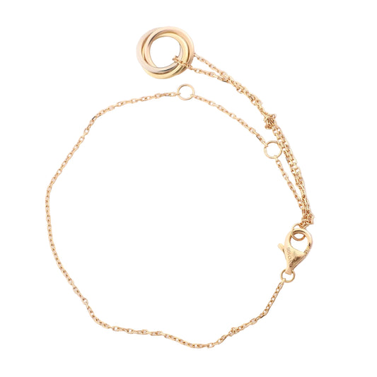 Cartier Sweet Trinity Bracelet 750(YG×PG×WG) 2.1g EVO105