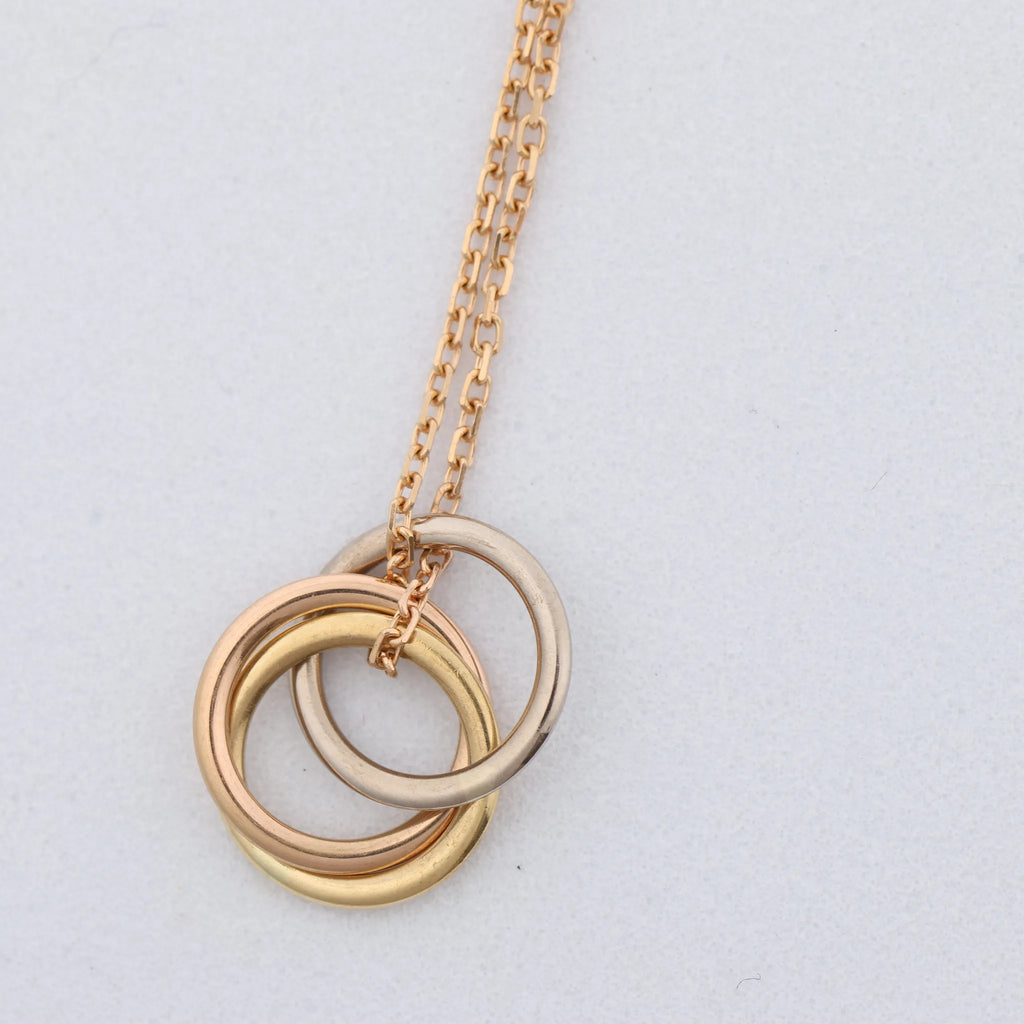 Cartier Sweet Trinity Bracelet 750(YG×PG×WG) 2.1g EVO105