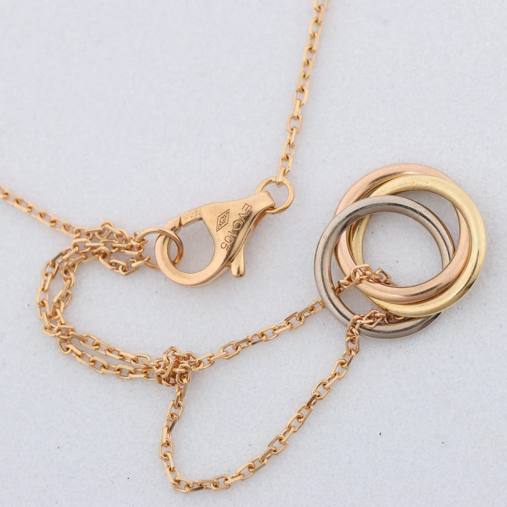 Cartier Sweet Trinity Bracelet 750(YG×PG×WG) 2.1g EVO105