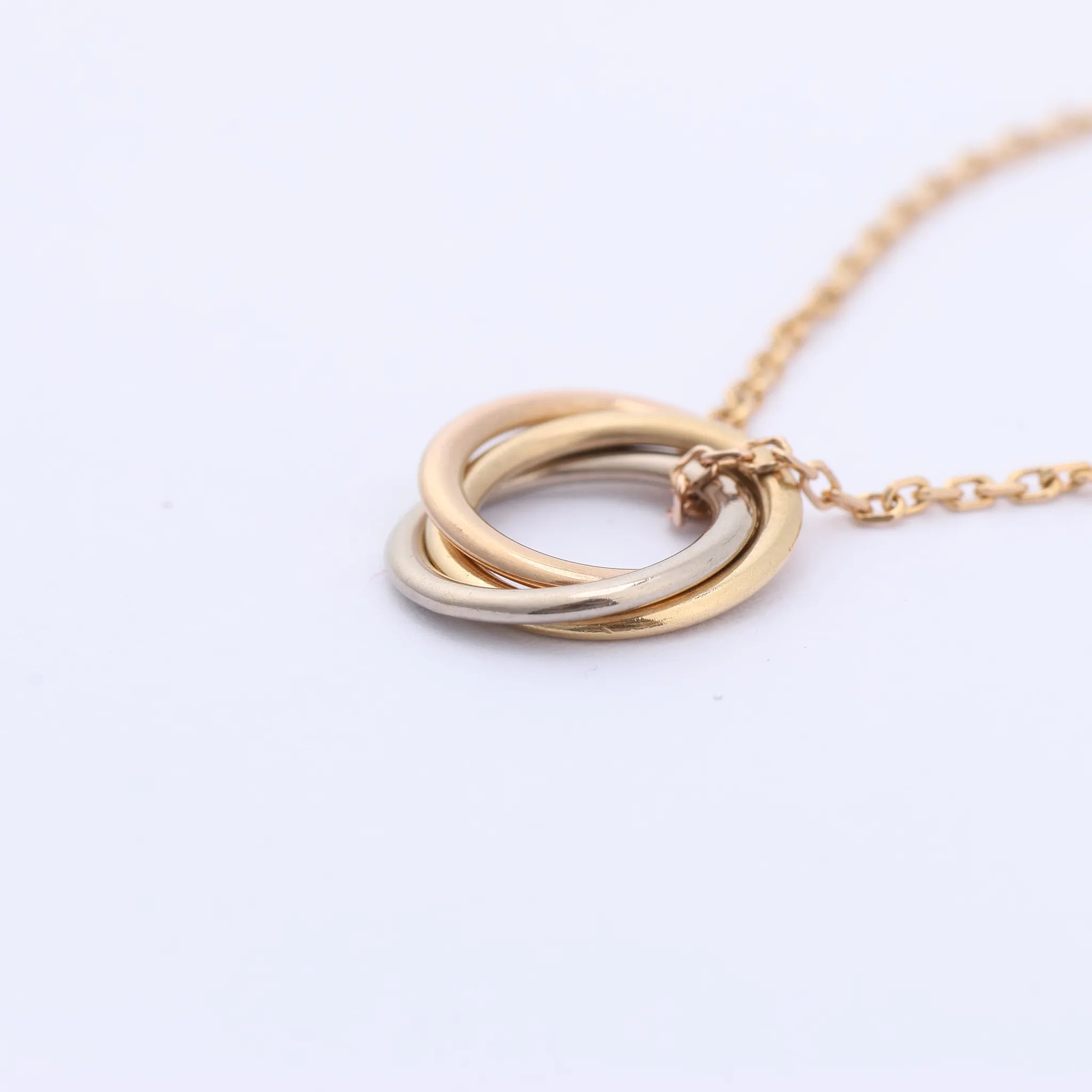 Cartier Sweet Trinity Bracelet 750(YG×PG×WG) 2.2g RV3751