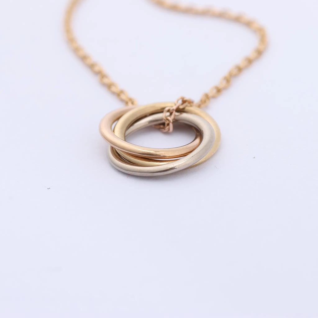 Cartier Sweet Trinity Bracelet 750(YG×PG×WG) 2.2g RV3751