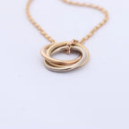 Cartier Sweet Trinity Bracelet 750(YG×PG×WG) 2.2g RV3751
