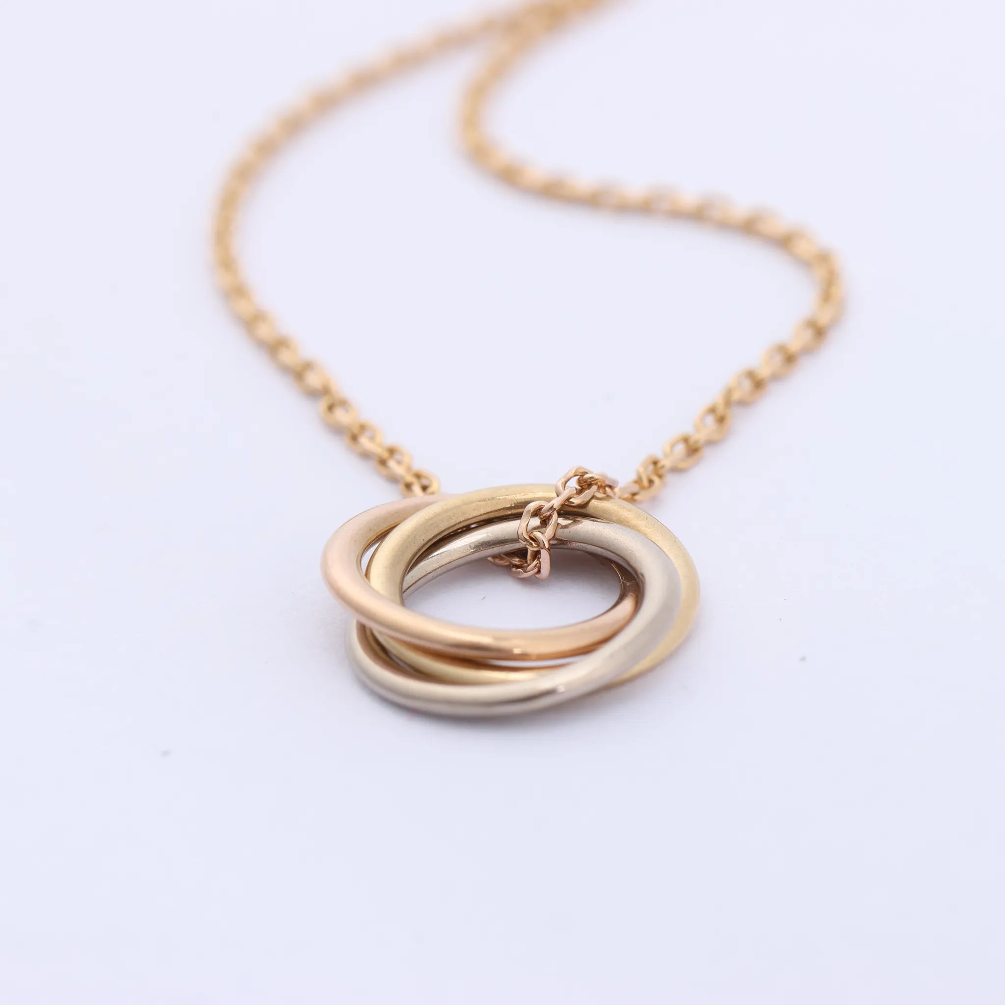 Cartier Sweet Trinity Bracelet 750(YG×PG×WG) 2.2g RV3751