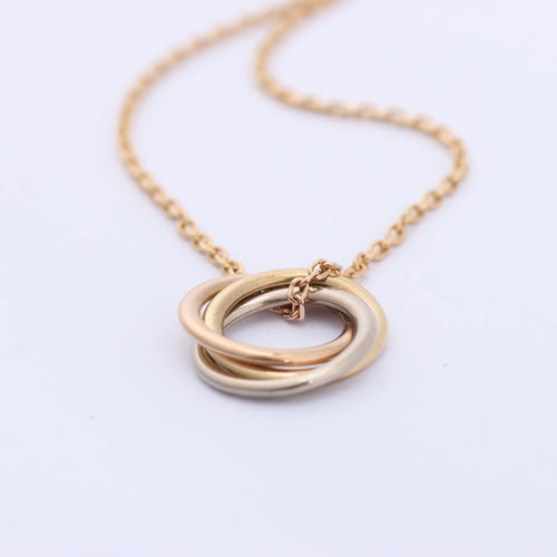 Pulsera Cartier Sweet Trinity 750 (oro amarillo × oro blanco × oro blanco) 2,2 g RV3751
