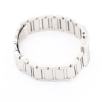 Cartier Tank Francaise SM W51008Q3 SS x QZ Watch with Silver Dial