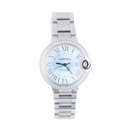 Cartier Ballon Bleu W4BB0028 SS AT Blue-Face Watch