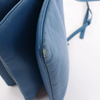 Celine Trio Small Leather Crossbody bag in Blue