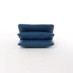 Celine Trio Small Leather Crossbody bag in Blue