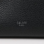 CELINE Big Bag Small Leather 2way Handbag in Black