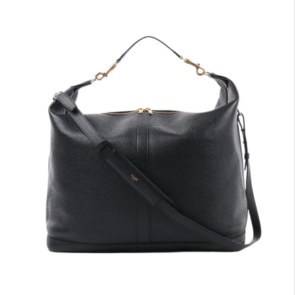 CELINE 6 Sith Leather 2Way Shoulder Bag in Black