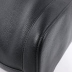 Bolso de hombro CELINE 6 Sith de piel bidireccional en negro
