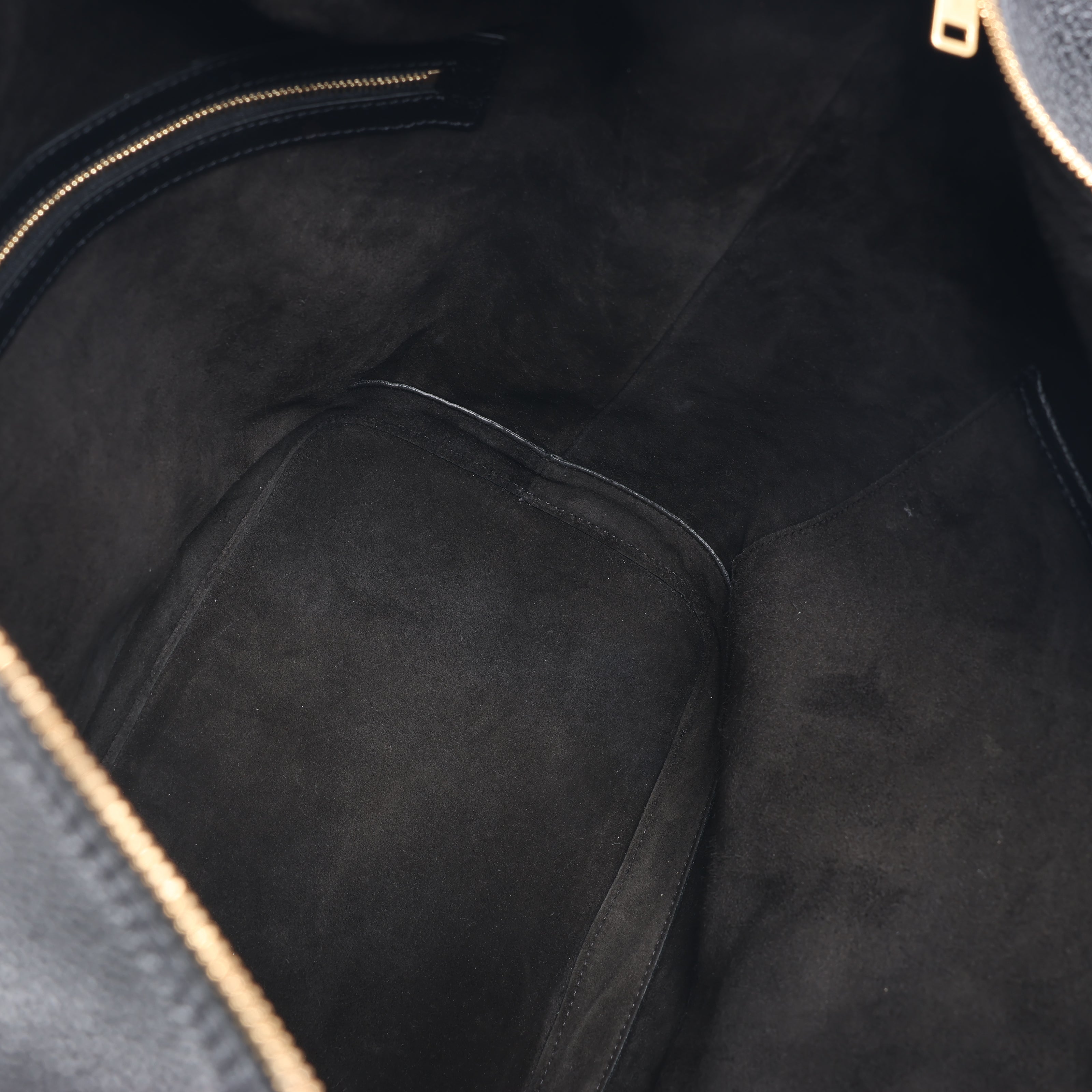 Bolso de hombro CELINE 6 Sith de piel bidireccional en negro