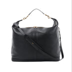 Bolso de hombro CELINE 6 Sith de piel bidireccional en negro