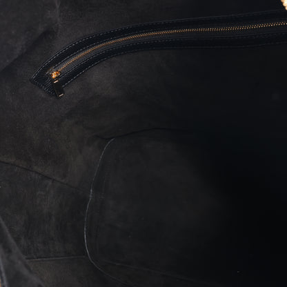 CELINE 6 Sith Leather 2Way Shoulder Bag in Black
