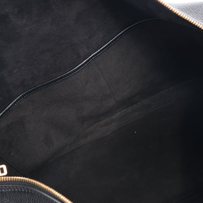 Sac à bandoulière double sens en cuir CELINE 6 Sith noir