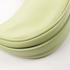 CELINE Ava Leather Shoulder Bag in Green