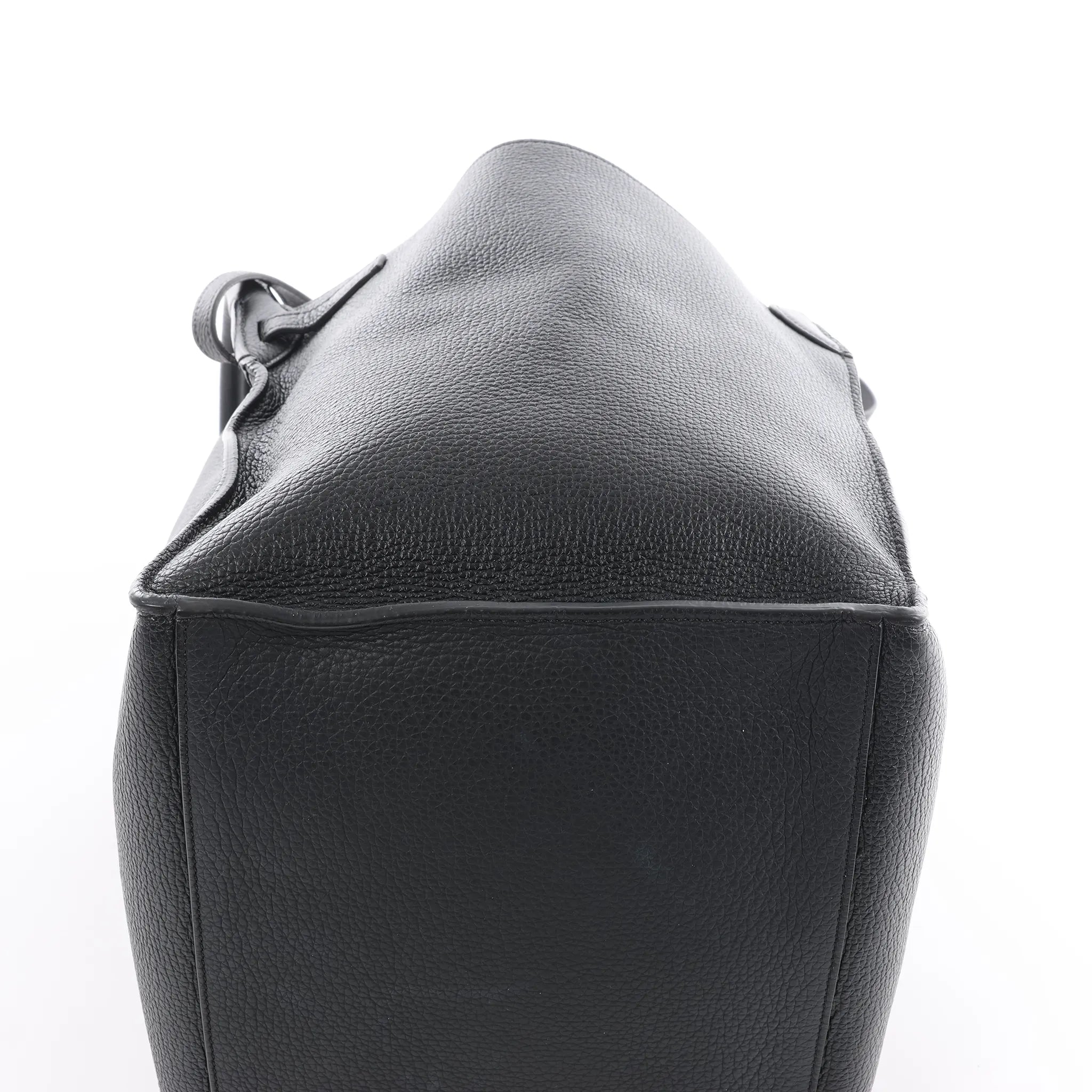CELINE Big Bag Small Leather 2way Handbag in Black