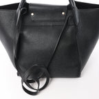 CELINE Big Bag Small Leather 2way Handbag in Black