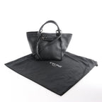 CELINE Big Bag Small Leather 2way Handbag in Black