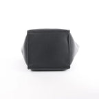 CELINE Big Bag Small Leather 2way Handbag in Black