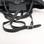 CELINE Big Bag Small Leather 2way Handbag in Black