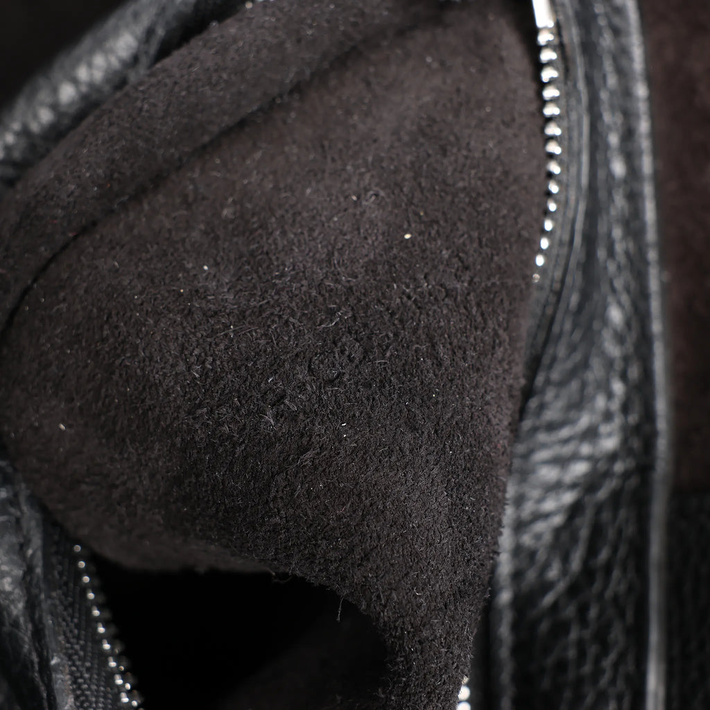 CELINE Big Bag Small Leather 2way Handbag in Black